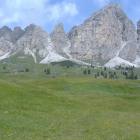 il Gruupo del Cir dominato dall'imponente vetta del Gran Cir