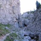 La valle si fa rocciosa