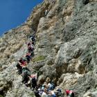 Ferrata Tridentina traffico