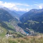 Airolo e lalta Leventina dalla strada del S. Gottardo