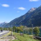 Lago di Poschiavo verso il Bernina