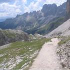 Ormai in vista dei Rifugi Vaiolet e Preuss