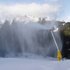 Cannoni neve sulle piste del Grost&egrave;