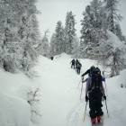 Scialpinismo verso il Rifugio Palmieri