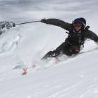 foto powder skiing