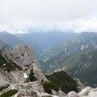 Dalla cima, Vista sulla Val di Dogna