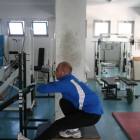 1/2 squat su di una gamba