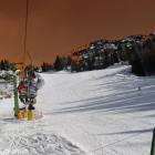 Pista da sci nella Skiarea della Paganella