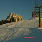 Il monte Pelmo al calar della sera: visione incantata! Il monte Pelmo al calar della sera: visione incantata!