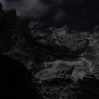 La parete del Gran Vernel si erge ne lcielo stellato.. La parete del Gran Vernel si erge ne lcielo stellato..