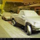 Ushuaia Webcam - la intensas nevadas cubren...