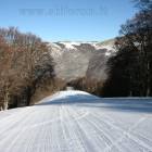 Una delle rilassanti e facili piste con panorami 