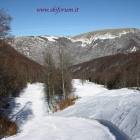 Nella valle dell'Organo le tranquille piste sono sempre ben innevate.