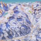 Skimap Arabba - Marmolada Skimap, cartina, mappa piste Arabba