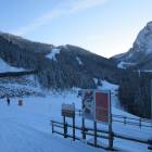 Fuori dalla stazione di monte della CA6 di Alleghe