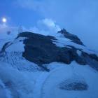 La luna sul Plateau Rosa La luna sul Plateau Rosa