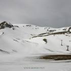 La conca della Valle Verde e le sue piste ancora innevatissime! La conca della Valle Verde e le sue piste ancora innevatissime!