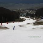 La pista azzurra del Pallottieri prima della zona di partenza degli impianti dell'Aremogna. La pista azzurra del Pallottieri prima della zona di partenza degli impianti dell'Aremogna.
