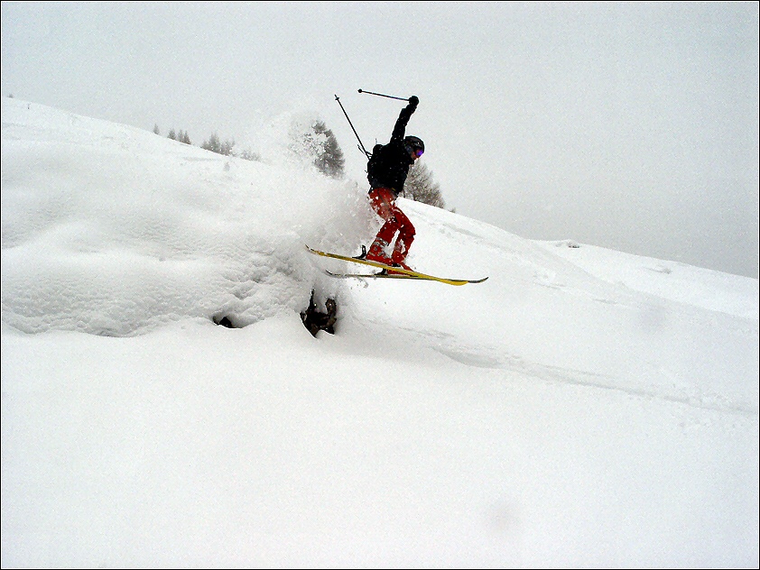 foto salto neve