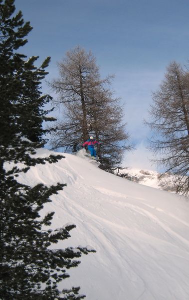 Fede salta in Alta Badia