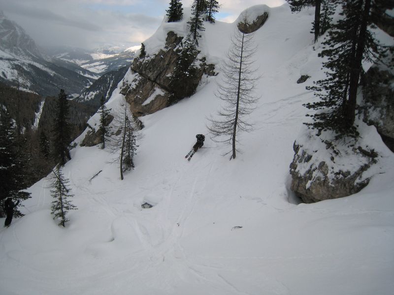 Simone nei boschetti del Boè