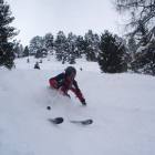 powder in val gardena