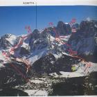 Foto itinerari fuoripista sulle Pale di San Martino