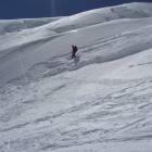 montebianco(passaggio tra crepaccio e ghiaccio