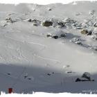 Neve in Dolomiti Arabba immagine freeride tracce