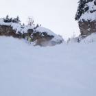 Petra all'ingreasso del couloir
