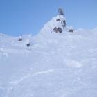 i primi 30 metri sono i pi&ugrave; ripidi (45&deg; ca.)