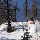 Fabio salta foto snowboard
