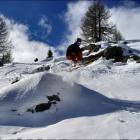 foto fabio salto neve