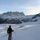 Fuoripista al San Pellegrino Immagine sciare passo san pellegrino