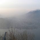 Panorama brumoso da S. Maurizio