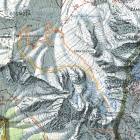 Mappa Ghiacciaio del Travignolo Mappa Ghiacciaio del Travignolo