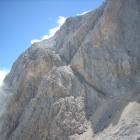 Ferrata Ricci dal rifugio Franchetti Ferrata Ricci dal rifugio Franchetti
