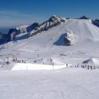Spettacolre vista sul BetterPark di Hintertux