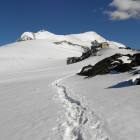 Il Rifugio Casati e il Cevedale Il Rifugio Casati e il Cevedale