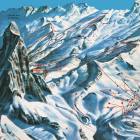 Mappa Cervinia con Furggen