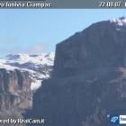 22 agosto 2007 neve sul Sella