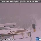Neve a settembre a Folgaria