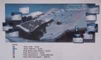 Cartina e mappa delle piste di Monte Prata - Monti Sibillini
