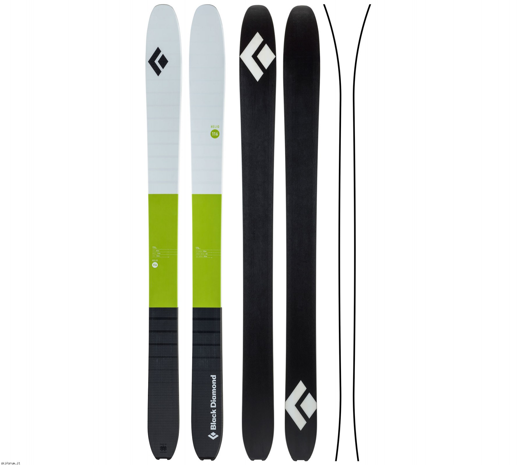 anteprima prodotto HELIO 116 CARBON SKI