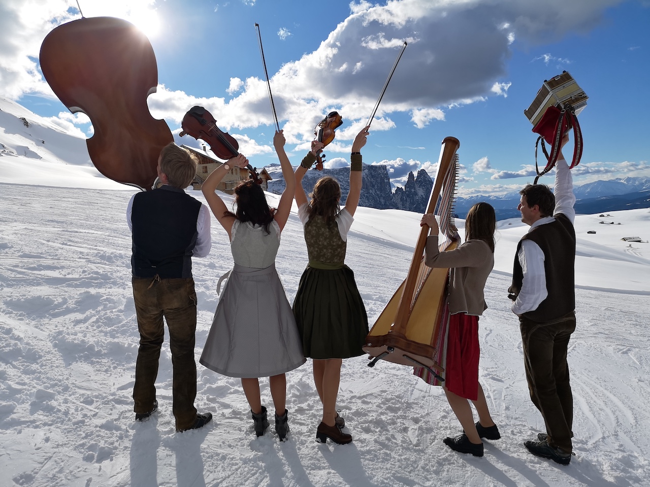 Swing on Snow - Seiser Alm 