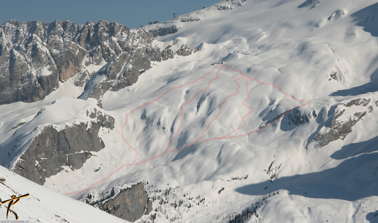 foto freeride marmolada