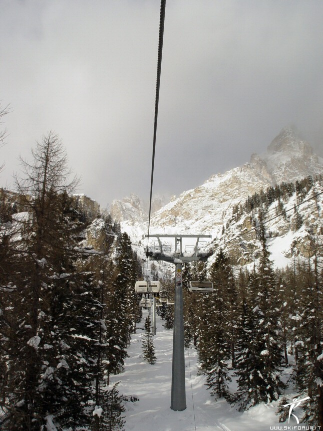 sulla seggiovia