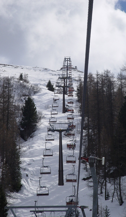 linea seggiovia Paradiso