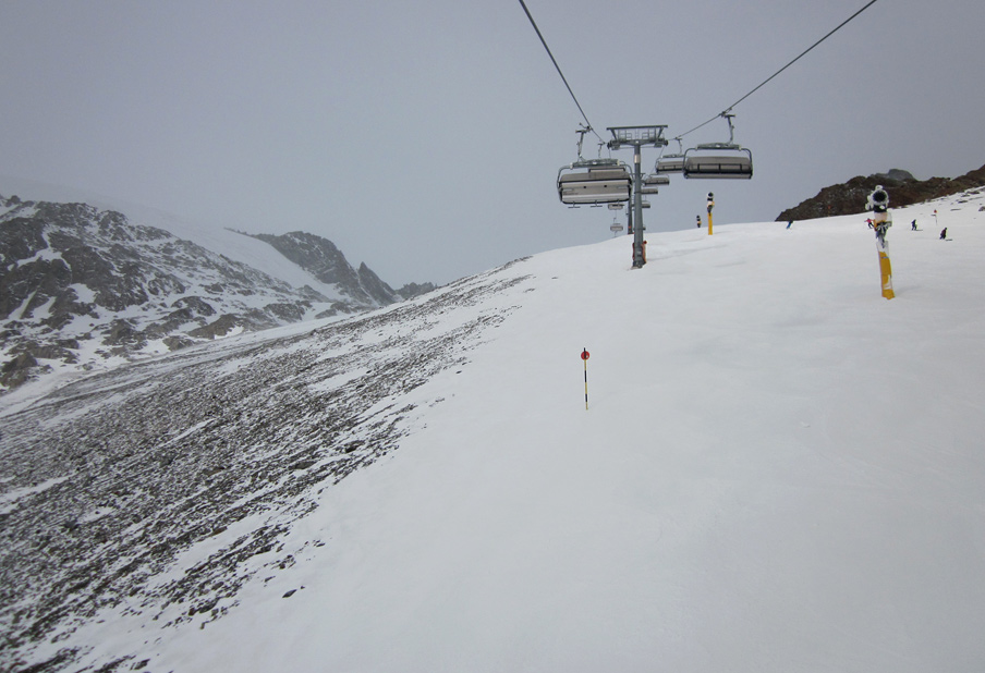 immagine di una pista di Soelden