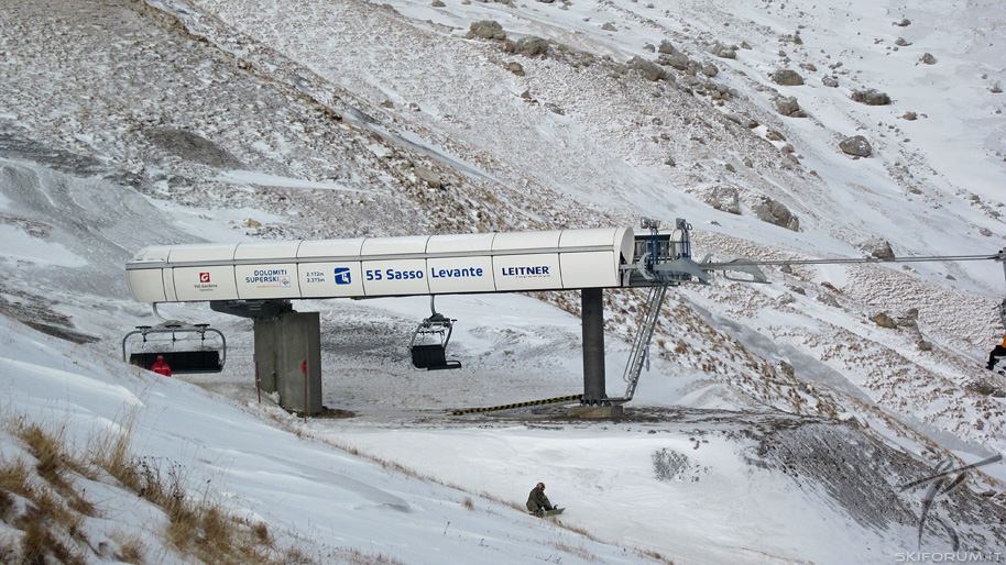 foto seggiovia passo sella